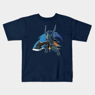 Monster Hunter World Chibi Switchaxe Kids T-Shirt